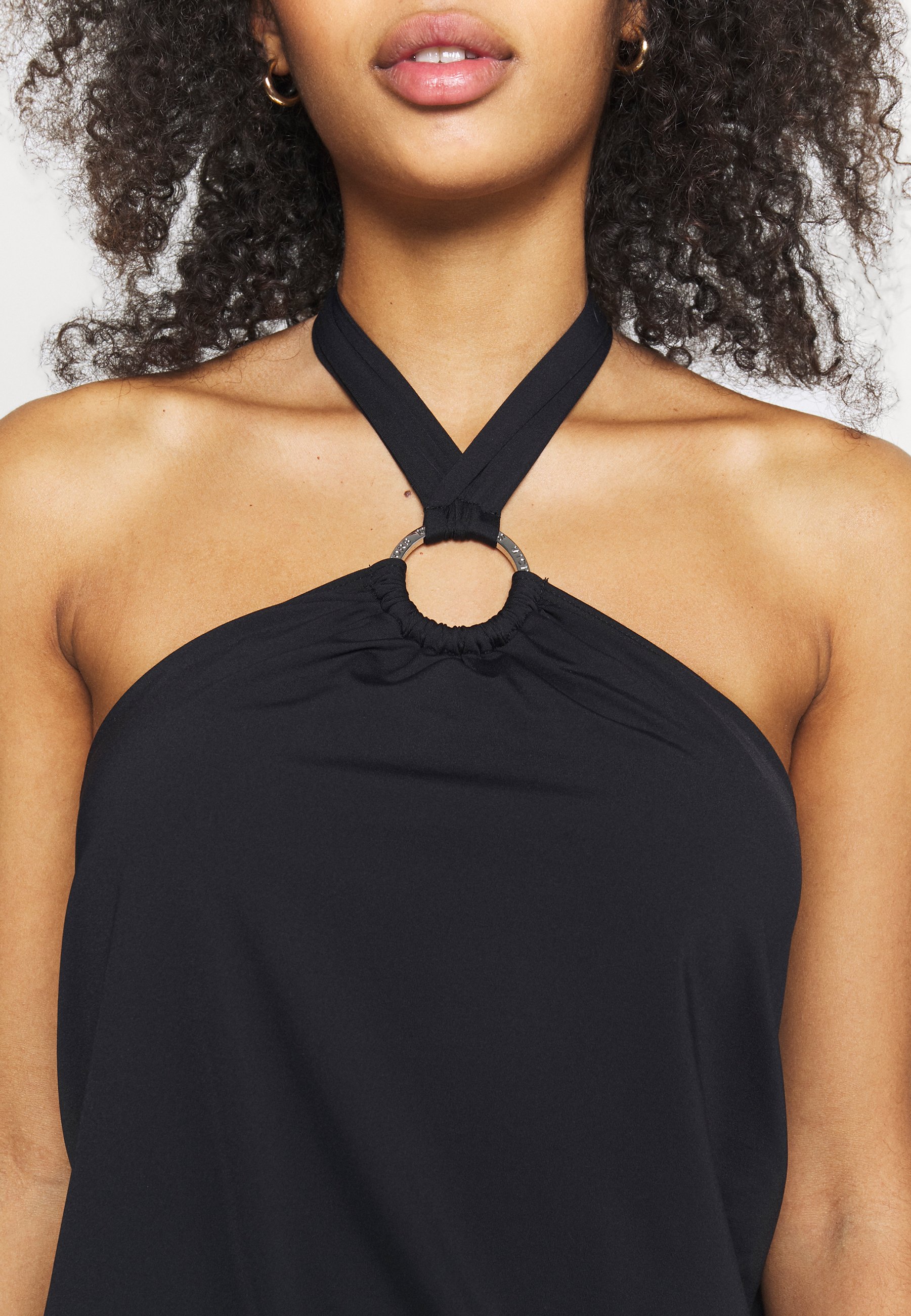 Damer ICONIC SOLIDS BLOUSON HALTER TANKINI - Bikinitoppe Damer ICONIC SOLIDS BLOUSON HALTER TANKINI - Bikinitoppe