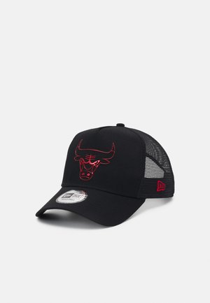 FOIL LOGO TRUCKER UNISEX - Kšiltovka - black/red