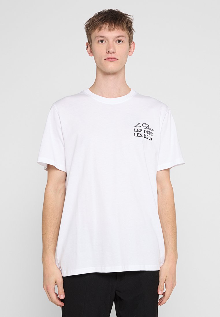 Les Deux T-shirt print wit