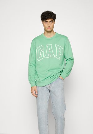 FAMILY ACTIVE LOGO CREW - Sudadera - mineral green