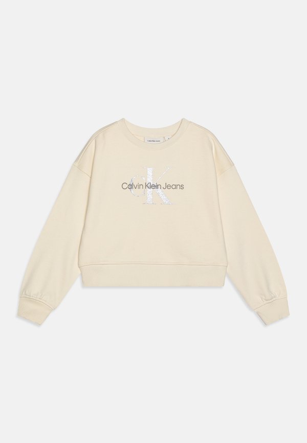 GLITTER MONOLOGO - Sweatshirt - turtledove