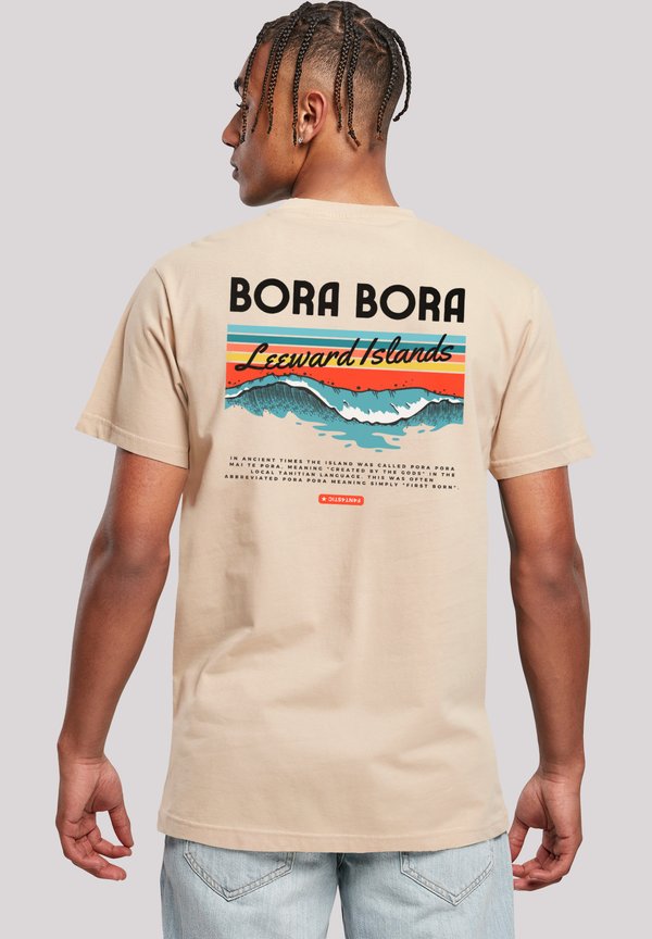 BORA BORA LEEWARDS ISLAND - T-Shirt print - sand