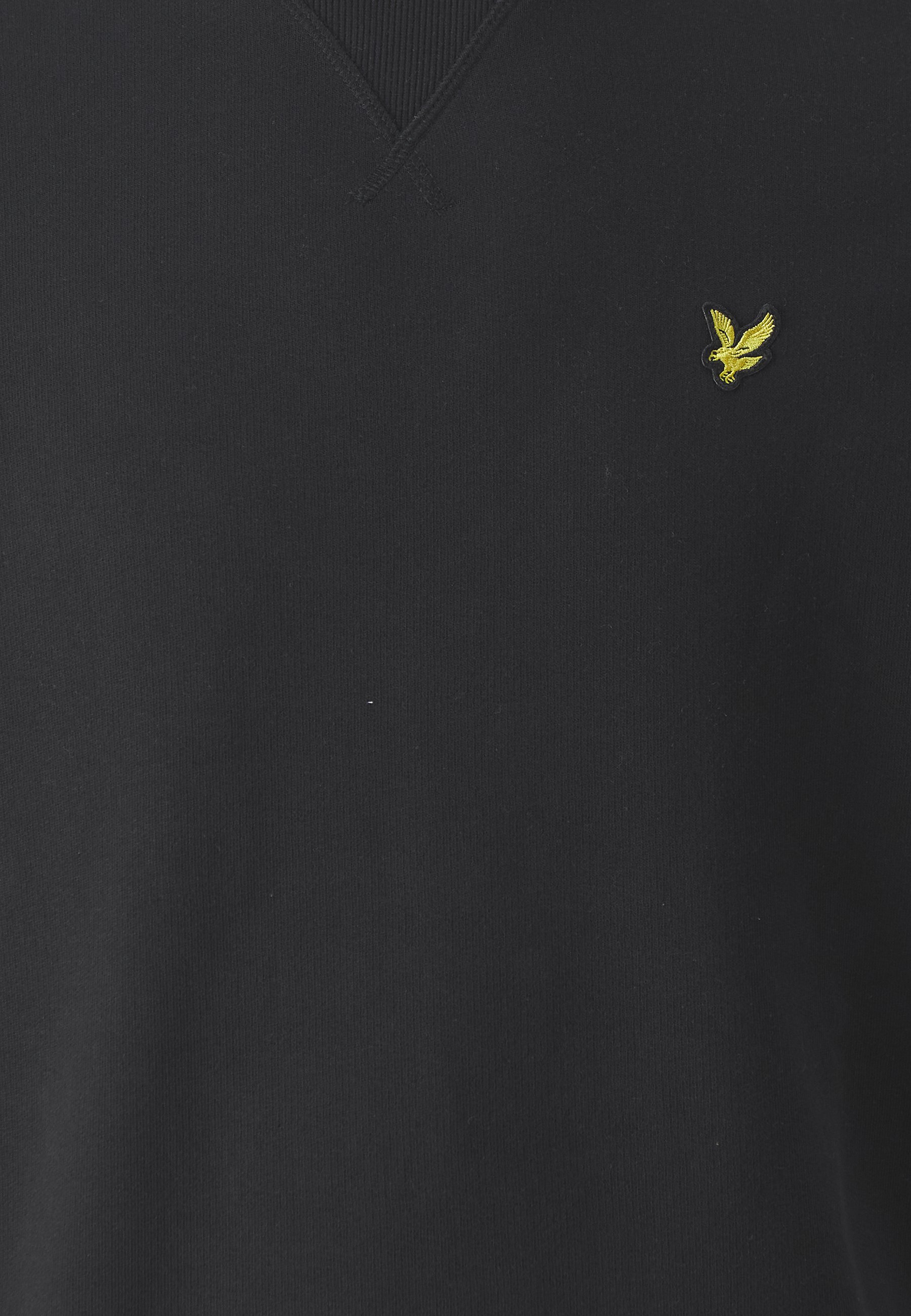 Lyle & Scott CREW NECK - Sweatshirt - jet black/black - Zalando.ie