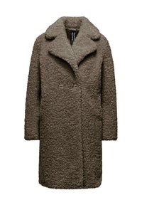 Bomboogie WITH LAPELS - Mantel - urban bronze