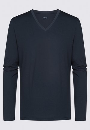 mey, Langarmshirt - yacht blue