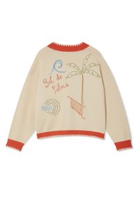 Never Fully Dressed SOL DE PALMA CALLE CARDIGAN - Casaco de malha - red