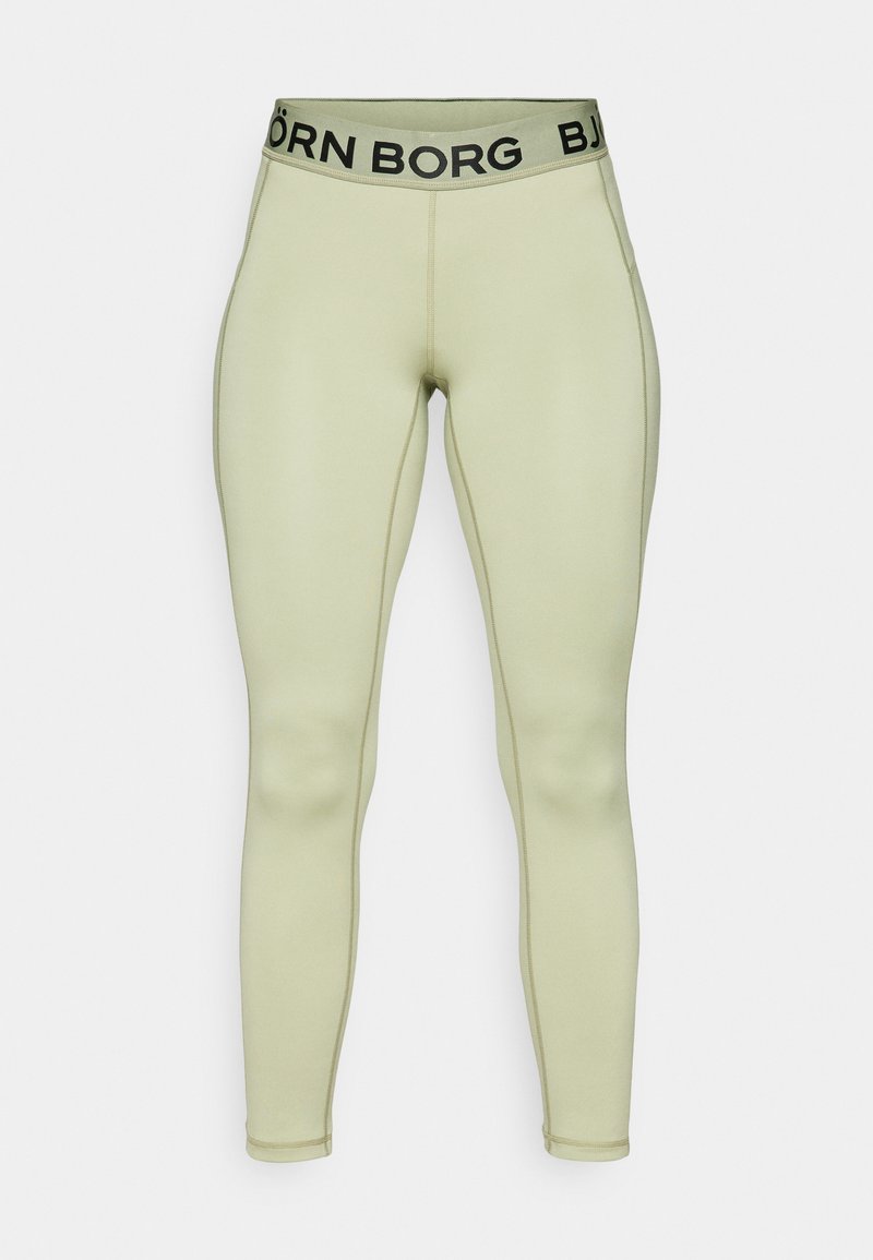 Björn Borg Tights lichtgroen gemêleerd