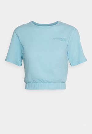 Even&Odd active Basic T-shirt - light blue