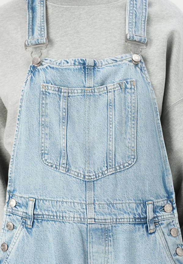 SHORTALL SUPER - Dungarees - light indigo4