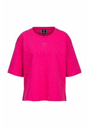 PETONIA STONES - Basic T-shirt - pink peacock