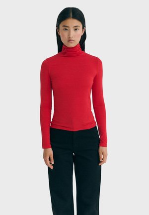 Top dugih rukava - red
