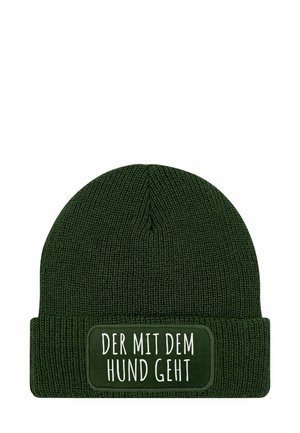 Beanie - oliv