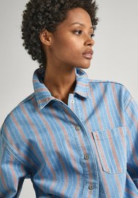 Pepe Jeans RIVER  STRIPE - Camicia - denim