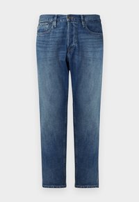 JJIFRANK JJCOOPER - Laisvo kirpimo džinsai - blue denim