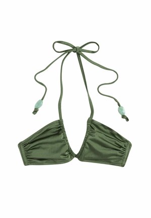 Next Bikiniyläosa - khaki green high shine