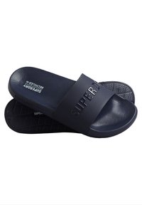 Superdry - CODE LOGO - Pool slides - rich navy Thumbnail Image 1