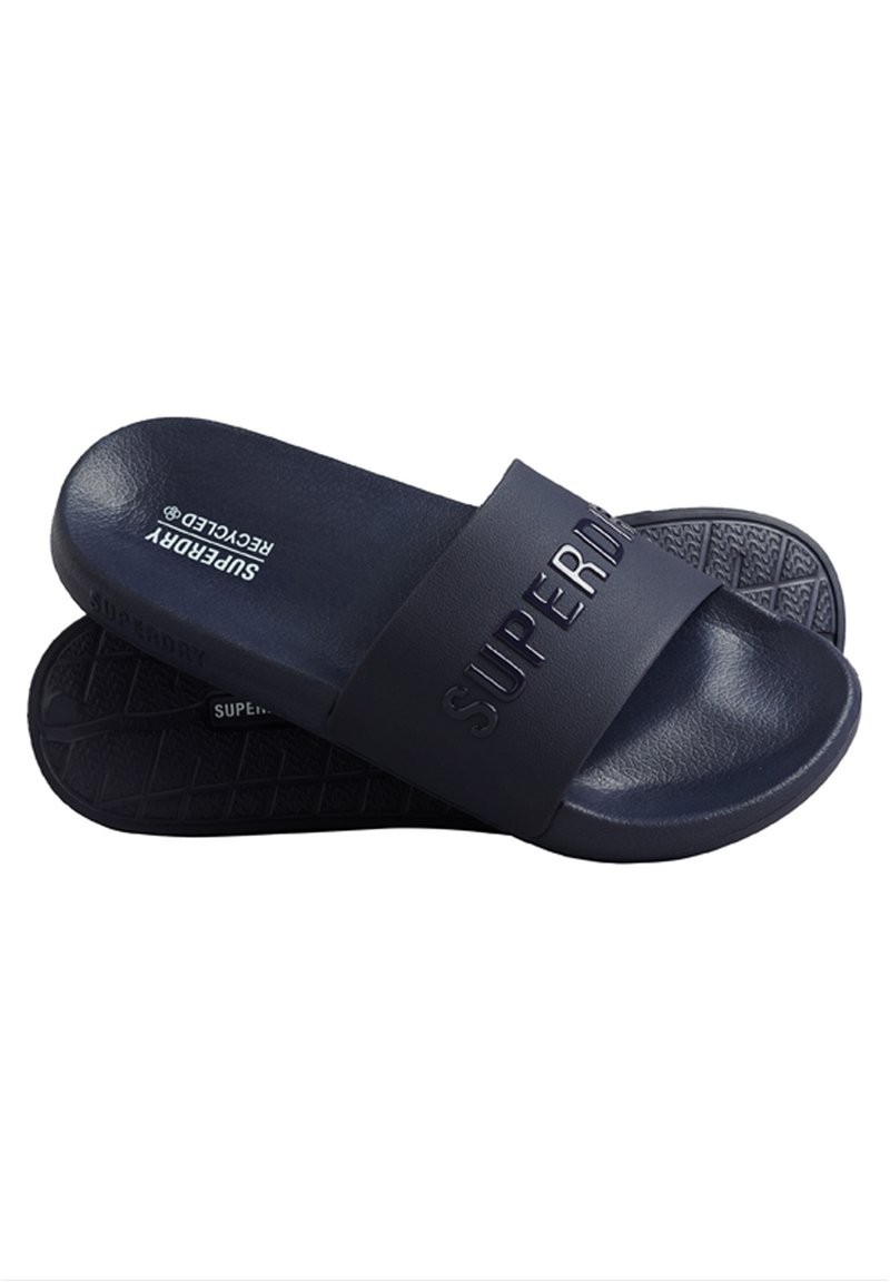 Superdry - CODE LOGO - Pool slides - rich navy, Enlarge