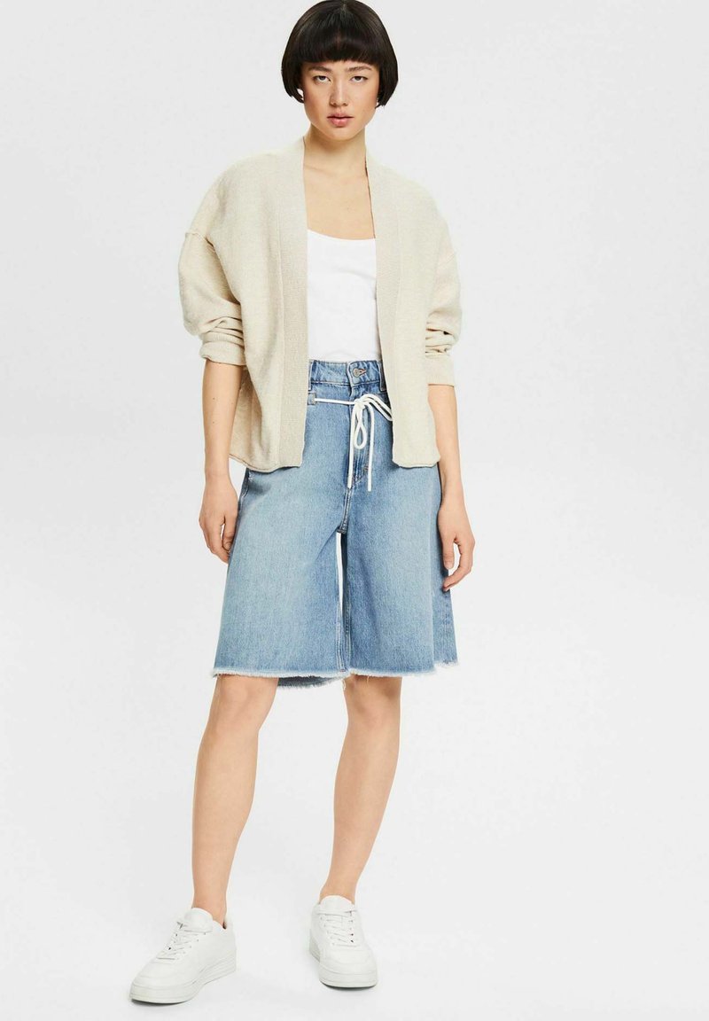 Damen Strickjacken | edc by Esprit Strickjacke sand/beige-meliert - ZR04504 Damen Strickjacken | edc by Esprit Strickjacke sand/beige-meliert - ZR04504