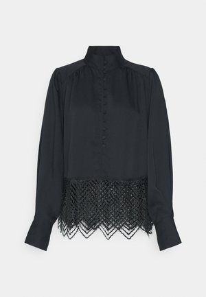 Bruuns Bazaar CEDARSBBCHATRINE BLOUSE - Blúz - black