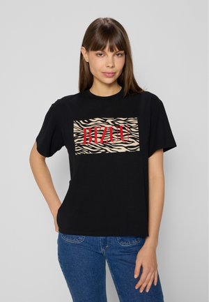 RALZA - T-shirt print - black