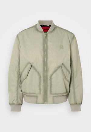 HUGO BADAM - Bomber Jacket - open green
