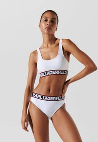 KARL LAGERFELD Bikini apakšdaļas - white