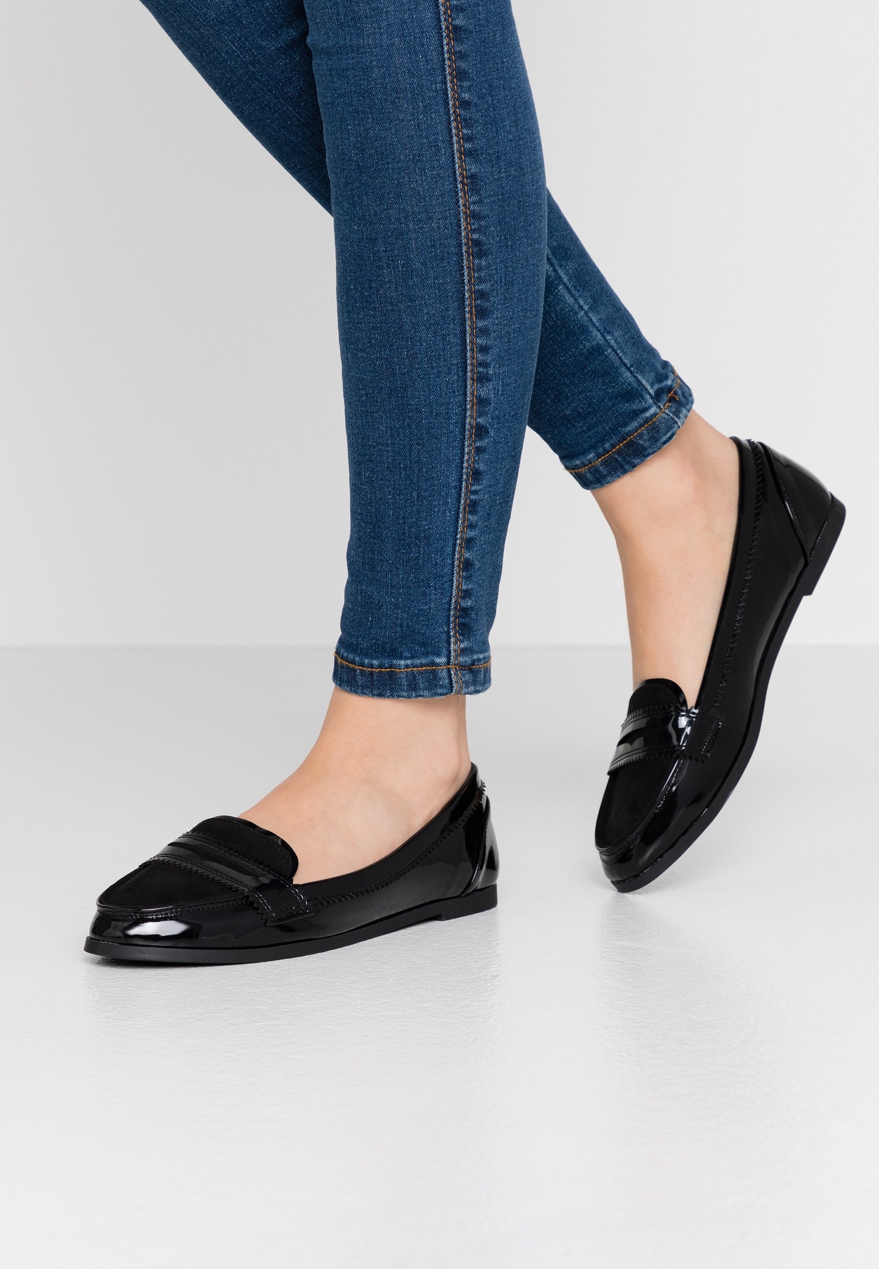 dorothy perkins black loafers