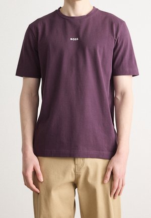 T-shirt basic - dark purple