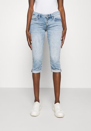 ALMA - Denim shorts - light blue denim