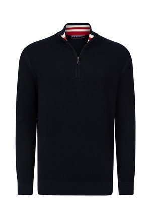 HALF-ZIP - Maglione - dark blue