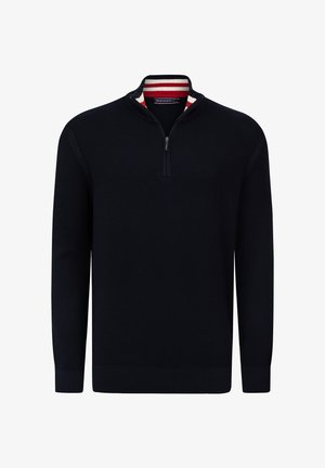 Felix Hardy, HALF-ZIP - Trui - dark blue