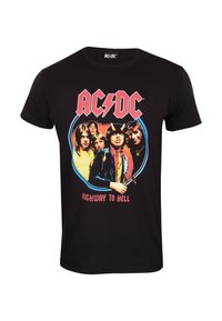 Henry Tiger AC DC HIGHWAY TO HELL - Triko s potiskem - black
