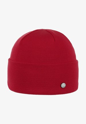 Lierys MIT UMSCHLAG - Beanie - dunkelrot