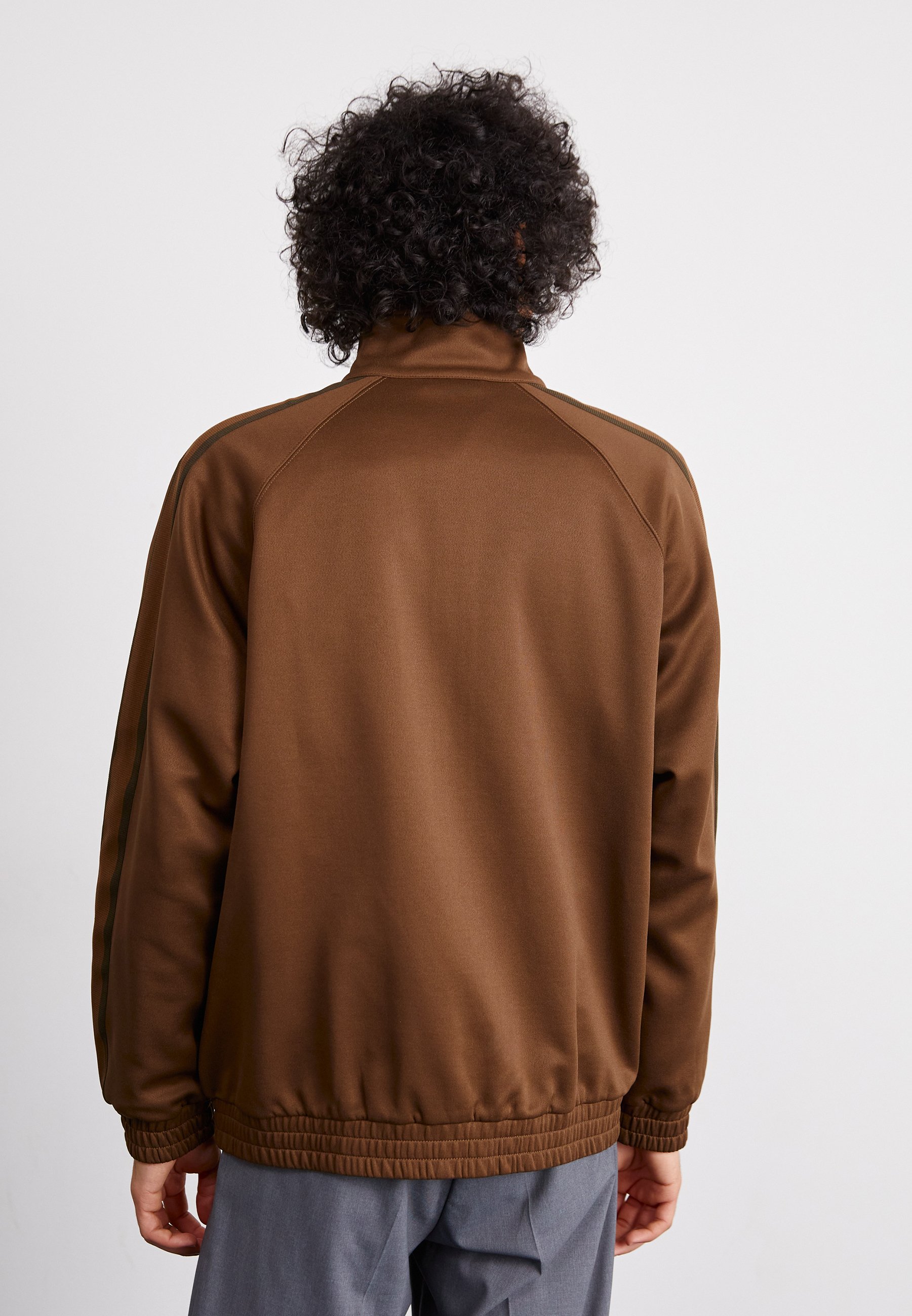 Carhartt WIP BOLAN JACKET - Zip-up sweatshirt - chocolate/tobacco