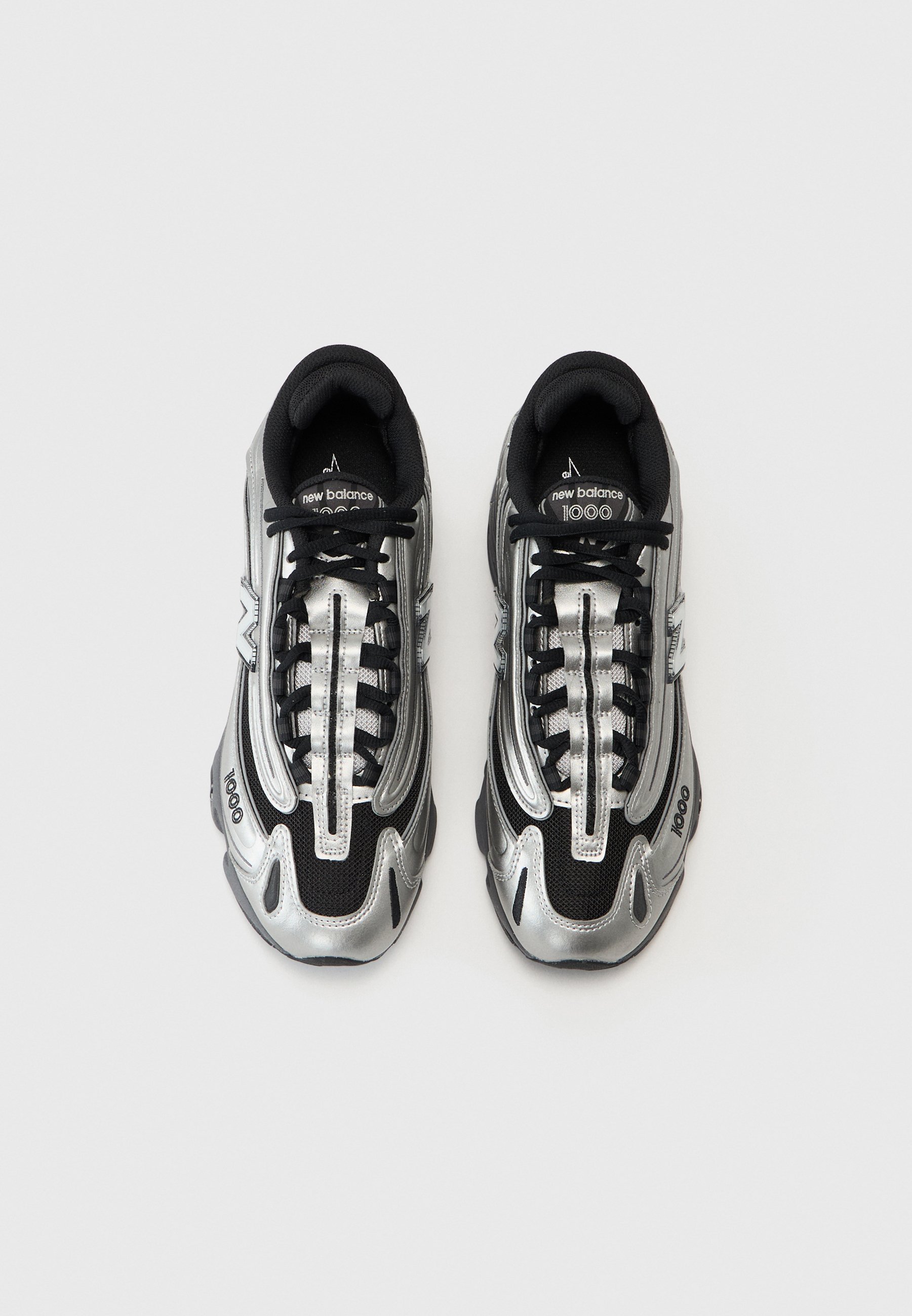 New Balance M1000 UNISEX - Sneakers laag - silver metallic/zwart