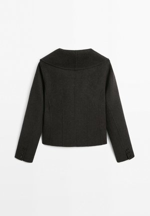 Massimo Dutti, STAND-UP COLLAR SHORT JACKET - Leichte Jacke - dark grey