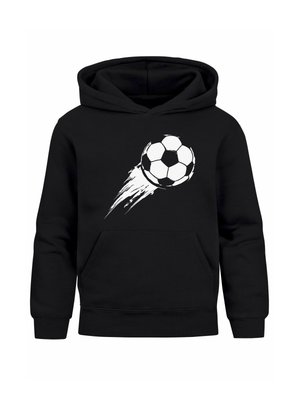 MoonWorks FUSSBALL SPORT GESCHENKE AUFDRUCK PRINT - Hoodie - schwarz