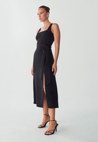 WILLA JENAY MIDI DRESS - Denné šaty - black