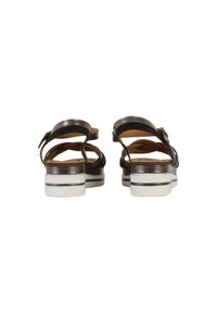 Divine Factory COMPENSEES A  THE  - Sandalias con plataforma - noir etain
