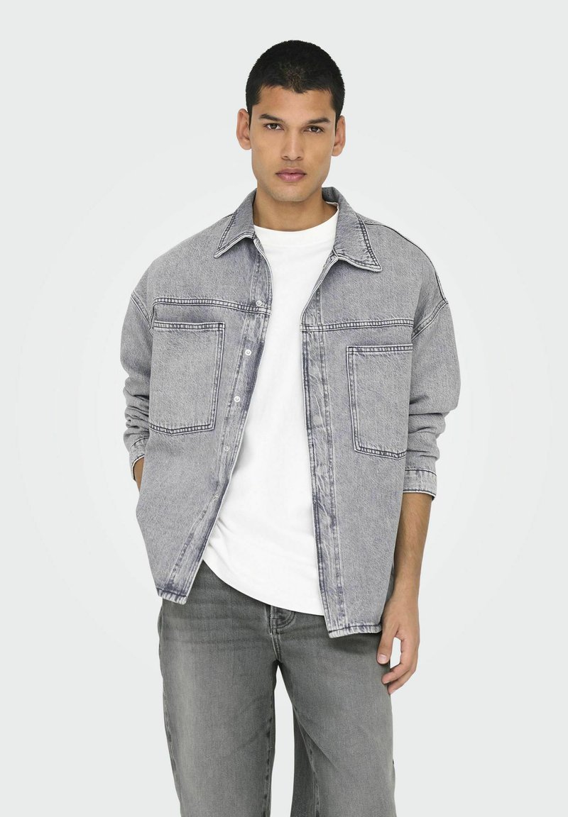 Only & Sons Jakna iz džinsa - grey denim