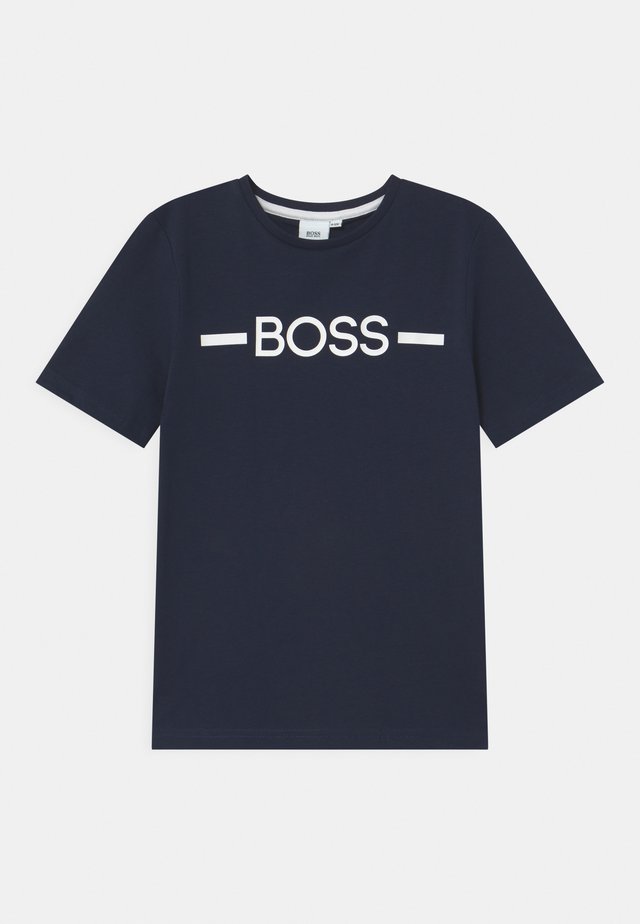 SHORT SLEEVES - T-Shirt print - navy