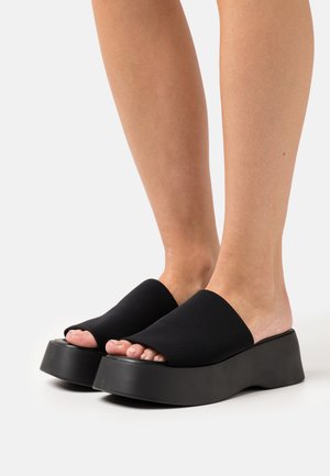 Call it Spring VENISE B.E.D FOAM - Pantofle na podpatku - black