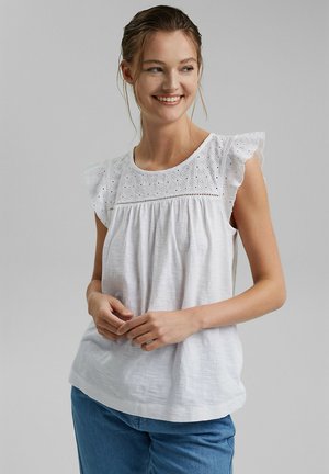 Jednoduché triko - white