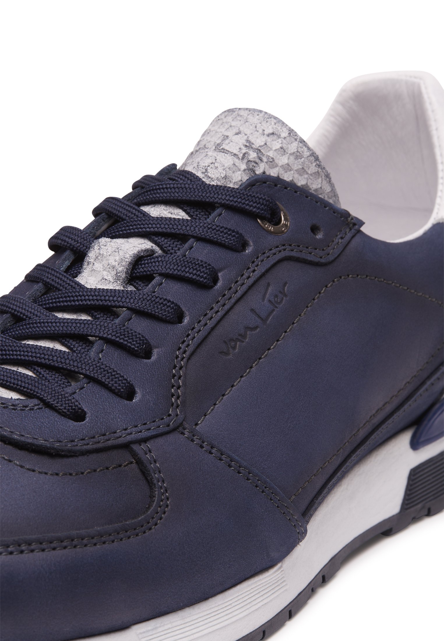 Van Lier SCHOENEN CHAVAR - Sneakers laag - zwart/Blauw - Zalando.be
