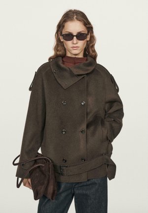 Lichte jas - dark brown