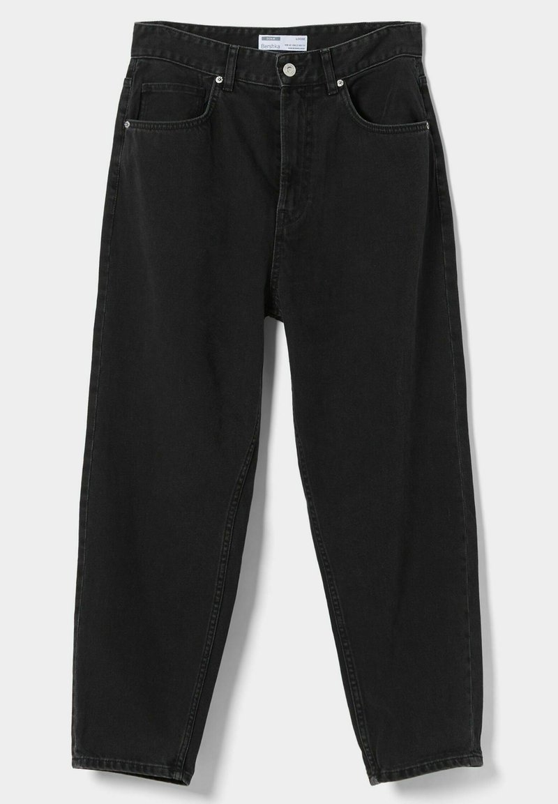 Bershka Relaxed fit jeans zwart Bershka Relaxed fit jeans zwart