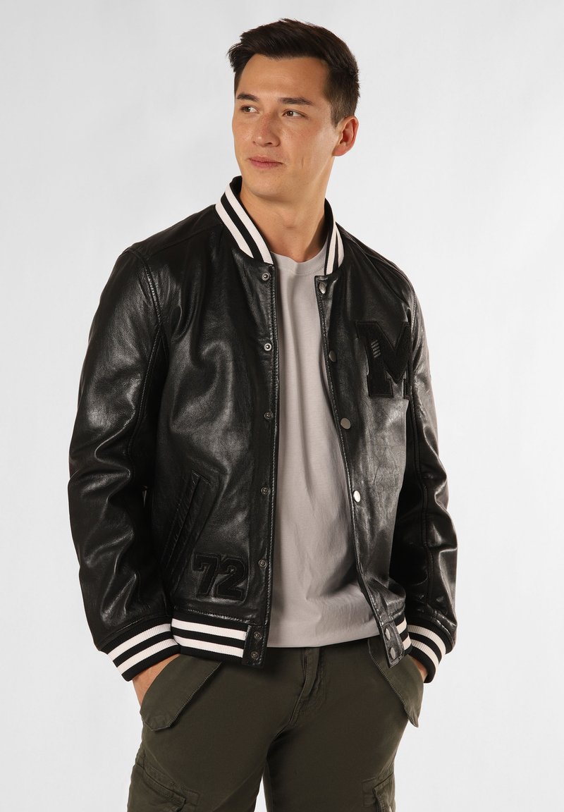 Gipsy by Mauritius Leather jacket - schwarz/black - Zalando