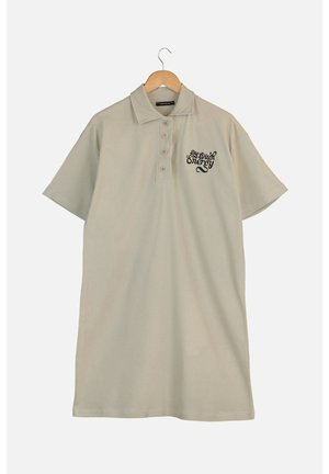 Jerseykleid - beige