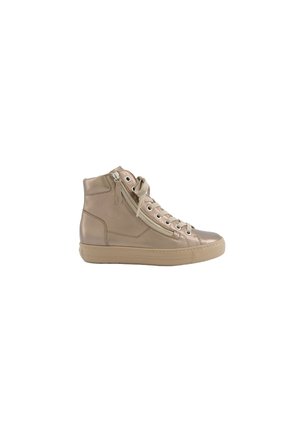 High-top trainers - beige