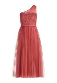 Vera Mont MIT PLISSEE - Cocktailjurk - bright rust